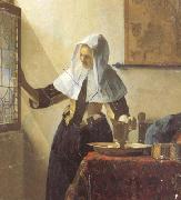 Jan Vermeer Vrouw met waterkan (mk26) china oil painting reproduction